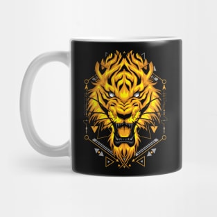 tiger vintage classic retro Mug